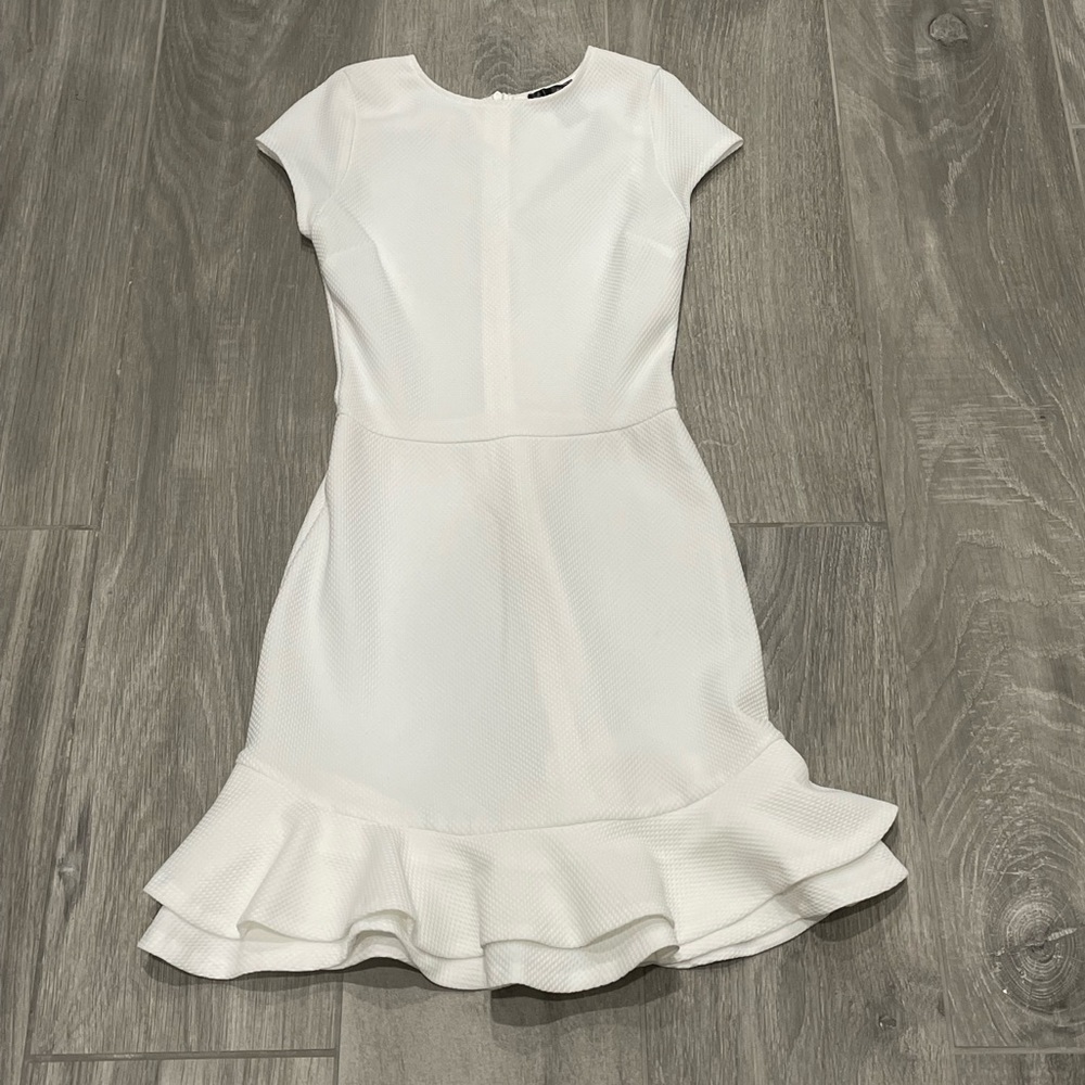 AQUA by Bloomingdales white dress- XS